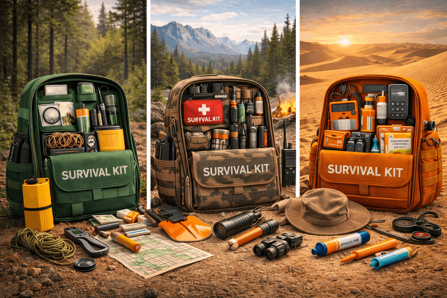 Best Survival Kits to Buy Online for Camping, Hiking & Desert Trips ...