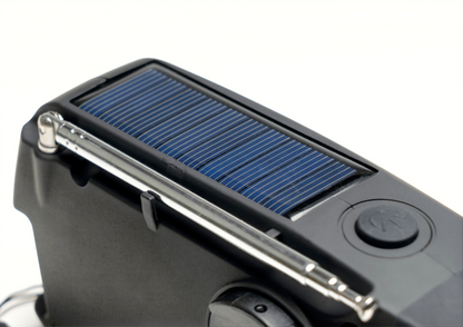 Moor Solar Radio w/ hand Crank plus Built-In 4000mAh Power bank