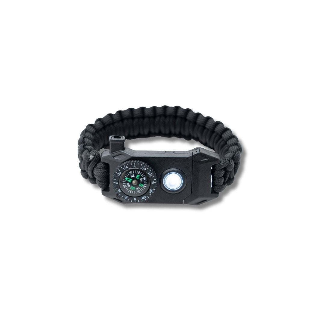 Compass Bracelet Rope with Light