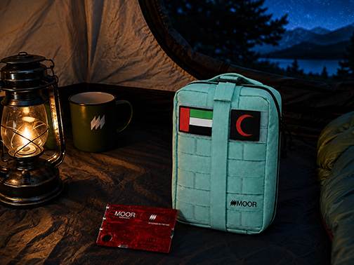 Moor Adventure Essentials Bundle with the 8-in-1 Moor Wallet Card